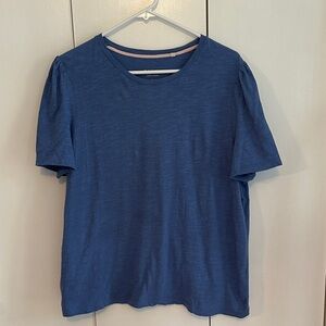 Boden Cotton Puff Sleeve Shirt